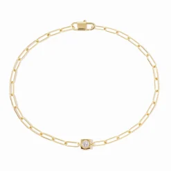 Bracelet sur chaîne Le Cube Diamant