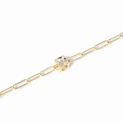 Bracelet sur chaîne Le Cube Diamant