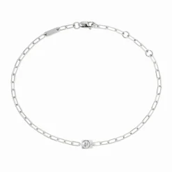 Bracelet sur chaîne Le Cube Diamant