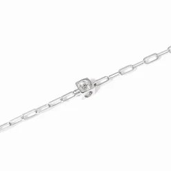 Bracelet sur chaîne Le Cube Diamant