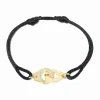 Bracelet sur cordon Menottes dinh van moyen modèle
