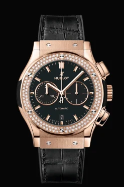Chronograph King Gold Diamonds 42MM
