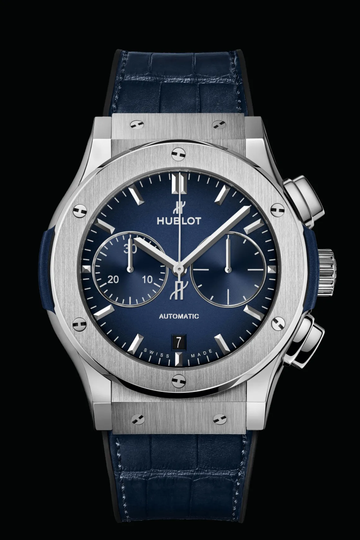 Chronograph Titanium Deep Blue 45MM