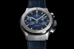 Chronograph Titanium Deep Blue 45MM