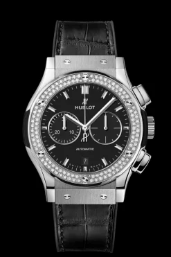 Chronograph Titanium Diamonds 42MM