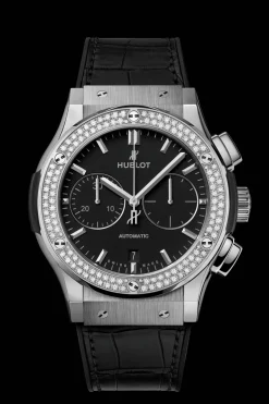 Chronograph Titanium Diamonds 45MM