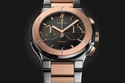 Chronograph Titanium King Gold Bracelet 42MM