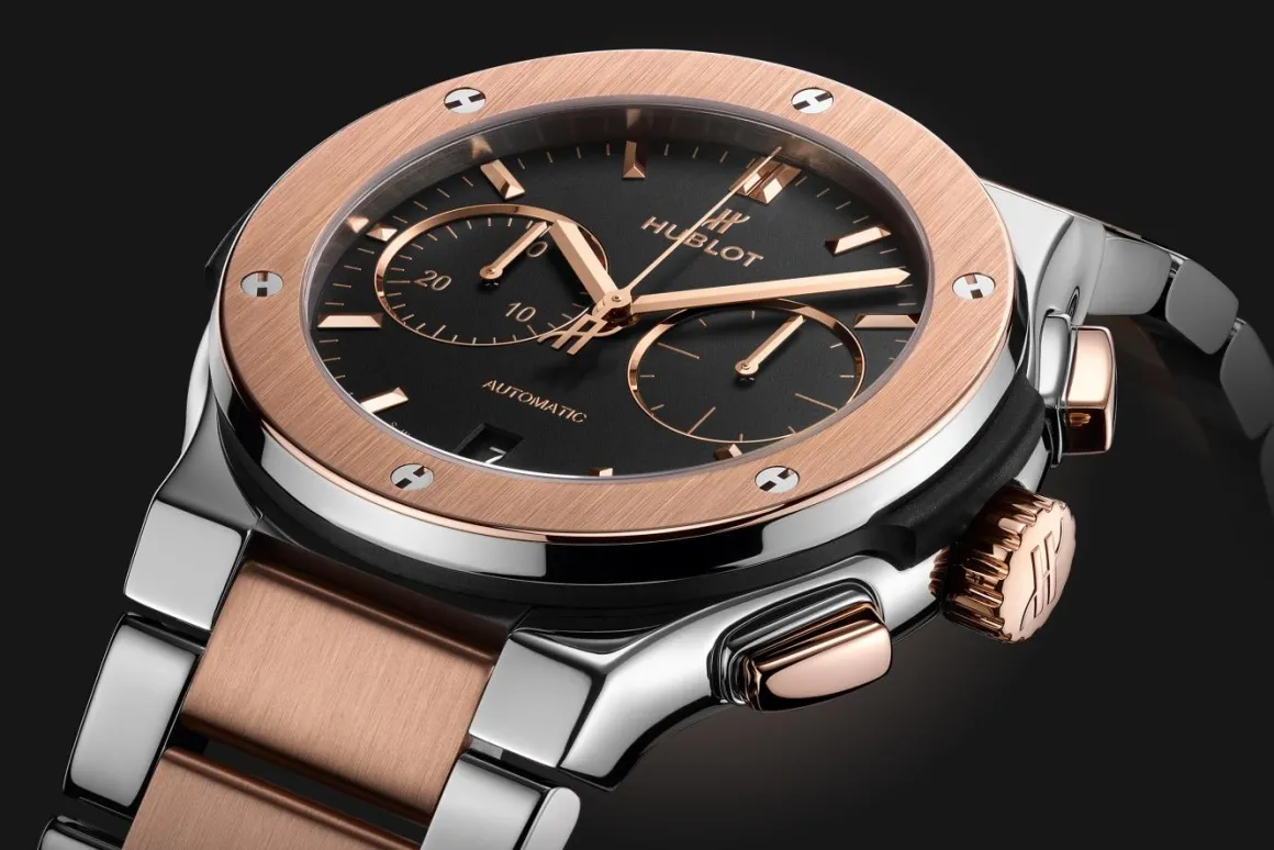 Chronograph Titanium King Gold Bracelet 42MM