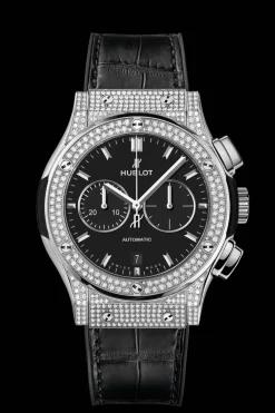 Chronograph Titanium Pavé 42MM