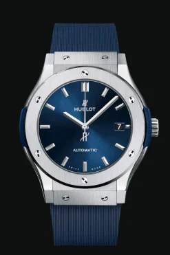 CLASSIC FUSION TITANIUM BLUE 45mm