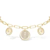Collier Choker Lucky Move Diamant Or Jaune