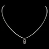 Collier Cordon Messika CARE(S) Crème Pavé Diamant Or Rose