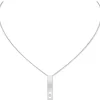 Collier Diamant Or Blanc