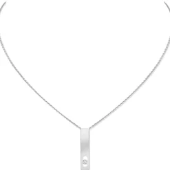 Collier Diamant Or Blanc