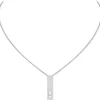 Collier Diamant Or Blanc