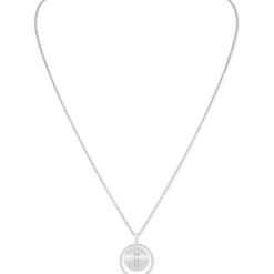 Collier Diamant Or Blanc