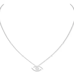 Collier Diamant Or Blanc