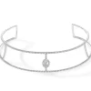Collier Diamant Or Blanc
