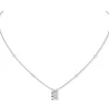 Collier Diamant Or Blanc