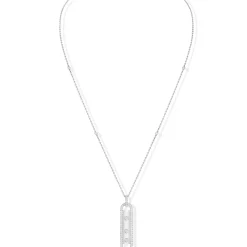 Collier Diamant Or Blanc