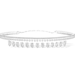 Collier Diamant Or Blanc