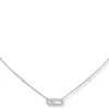 Collier Diamant Or Blanc
