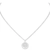 Collier Diamant Or Blanc