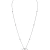Collier Diamant Or Blanc