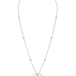 Collier Diamant Or Blanc
