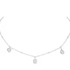 Collier Diamant Or Blanc