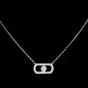 COLLIER DIAMANT OR BLANC SO MOVE PAVÉ