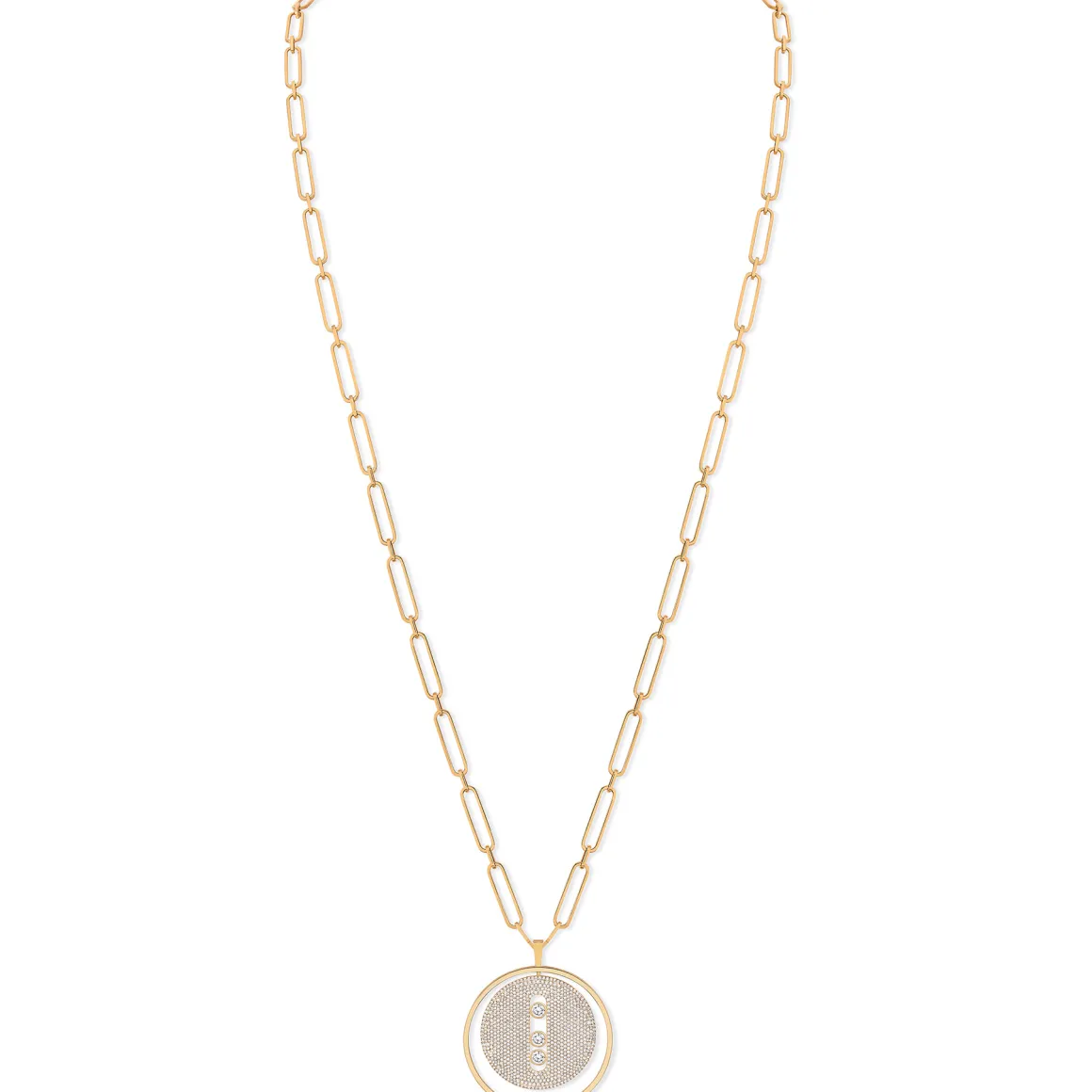 Collier Diamant Or Jaune