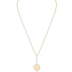 Collier Diamant Or Jaune