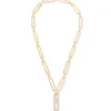Collier Diamant Or Jaune