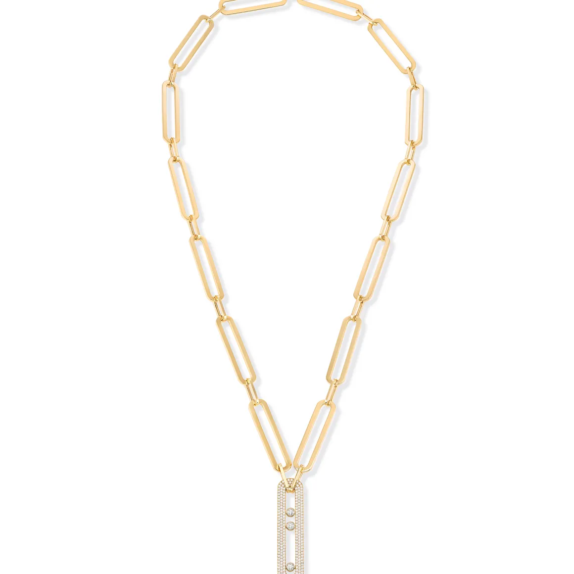 Collier Diamant Or Jaune