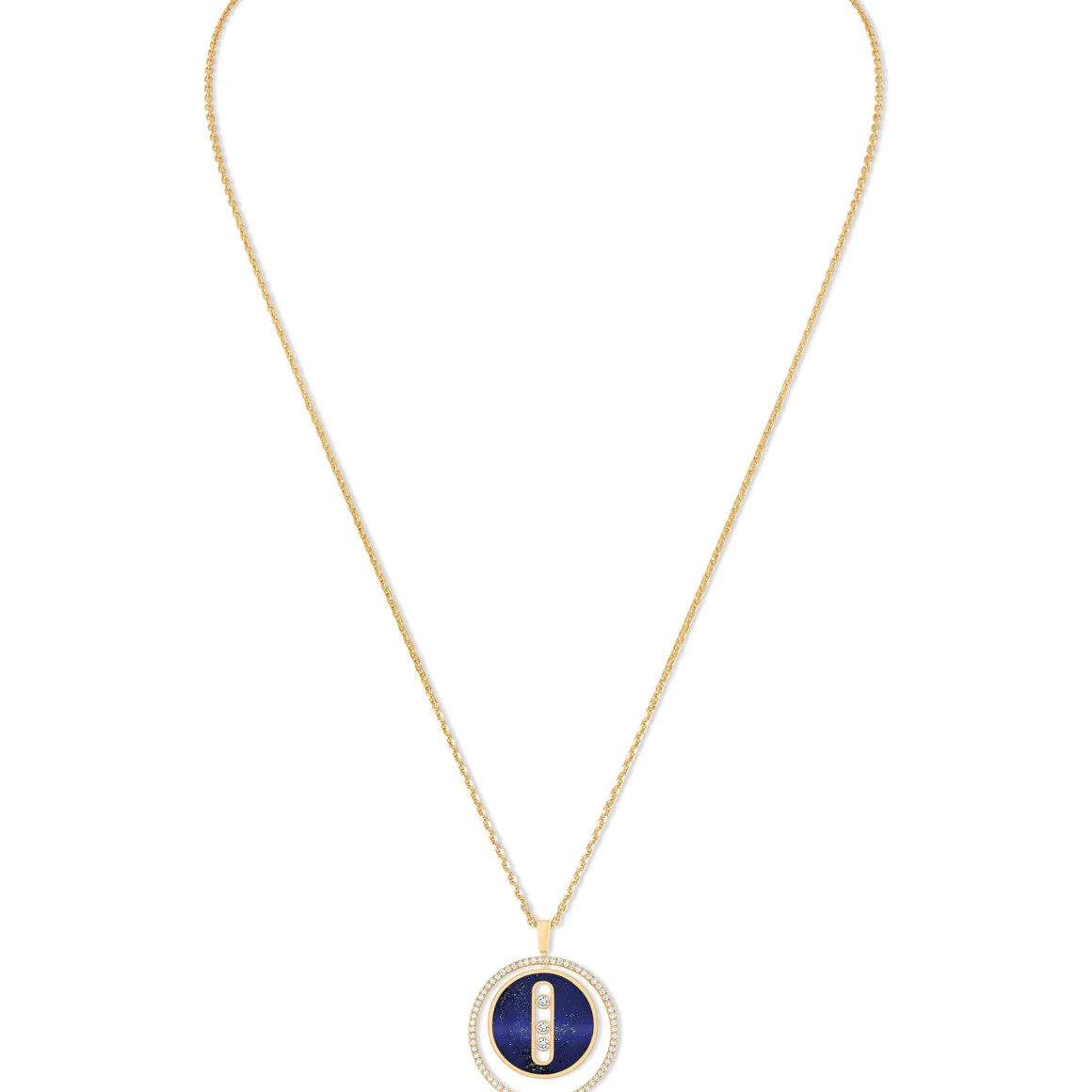 Collier Diamant Or Jaune