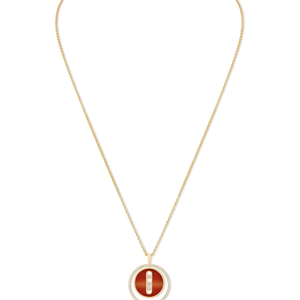 Collier Diamant Or Jaune