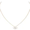 Collier Diamant Or Jaune