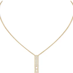 Collier Diamant Or Jaune