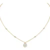 Collier Diamant Or Jaune