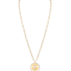Collier Diamant Or Jaune