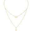 Collier Diamant Or Jaune