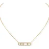 Collier Diamant Or Jaune