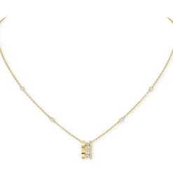 Collier Diamant Or Jaune