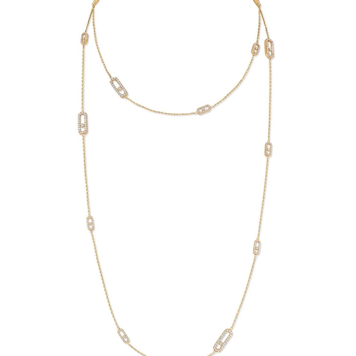 Collier Diamant Or Jaune
