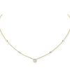 Collier Diamant Or Jaune