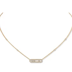 Collier Diamant Or Jaune