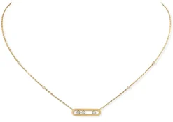 Collier Diamant Or Jaune