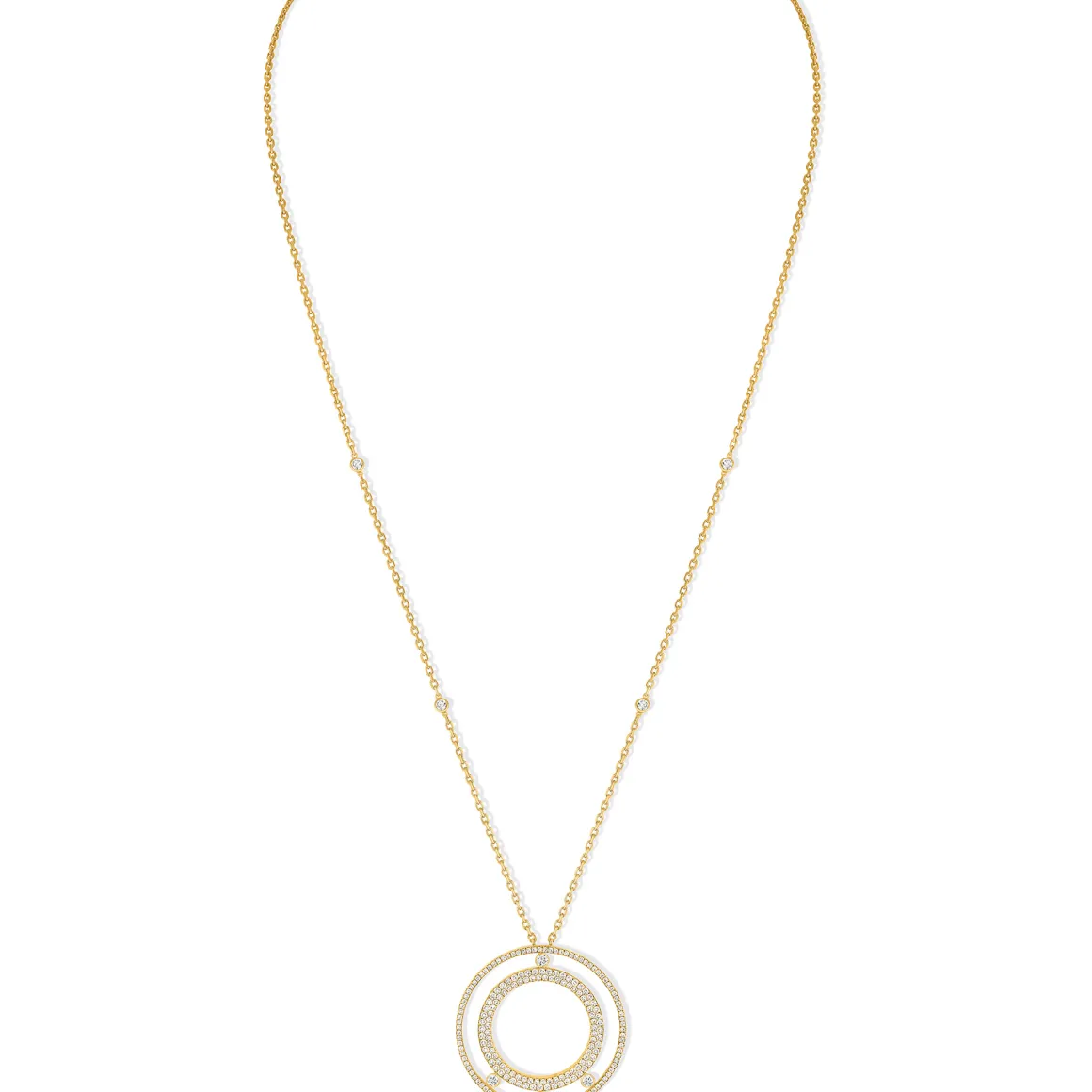 Collier Diamant Or Jaune