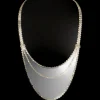 Collier Diamant Or Jaune long d-vibes multi rangs